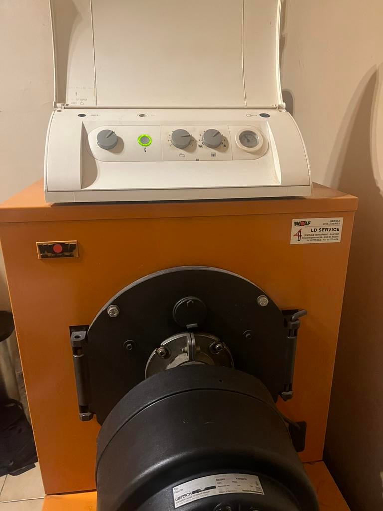 Te koop: Wolf Mazoutketel – Bouwjaar 1997 – Perfect werkend, Enlèvement, Comme neuf