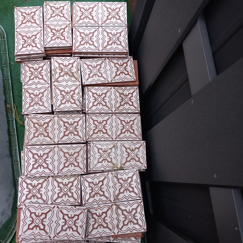 carrelage céramique année 70, Enlèvement, Utilisé, Céramique