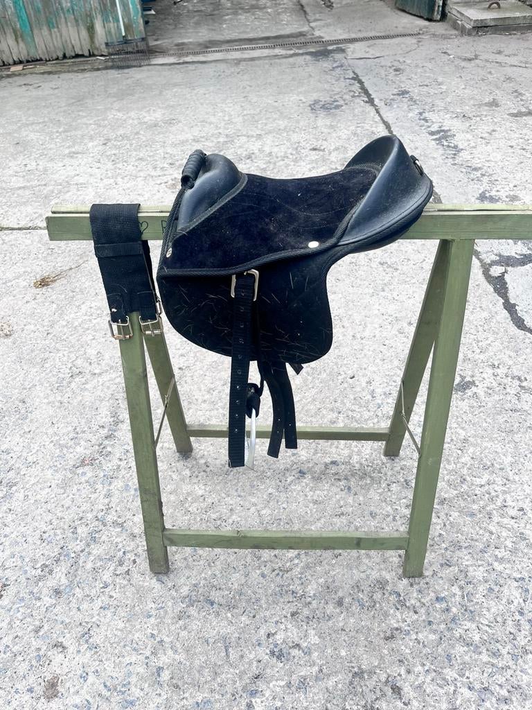 Shetlander zadel, Dieren en Toebehoren, Ophalen, Zo goed als nieuw