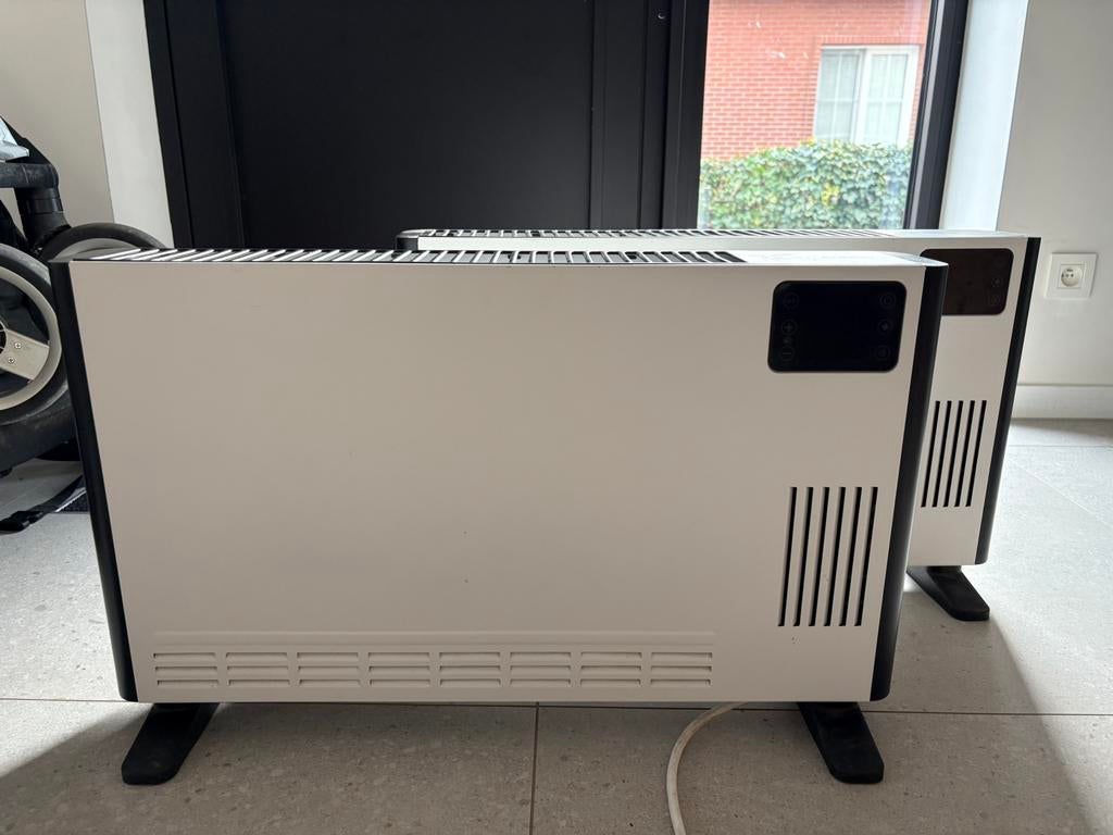 2x elektrische verwarming, Doe-het-zelf en Bouw, Verwarming en Radiatoren, Ophalen, Zo goed als nieuw