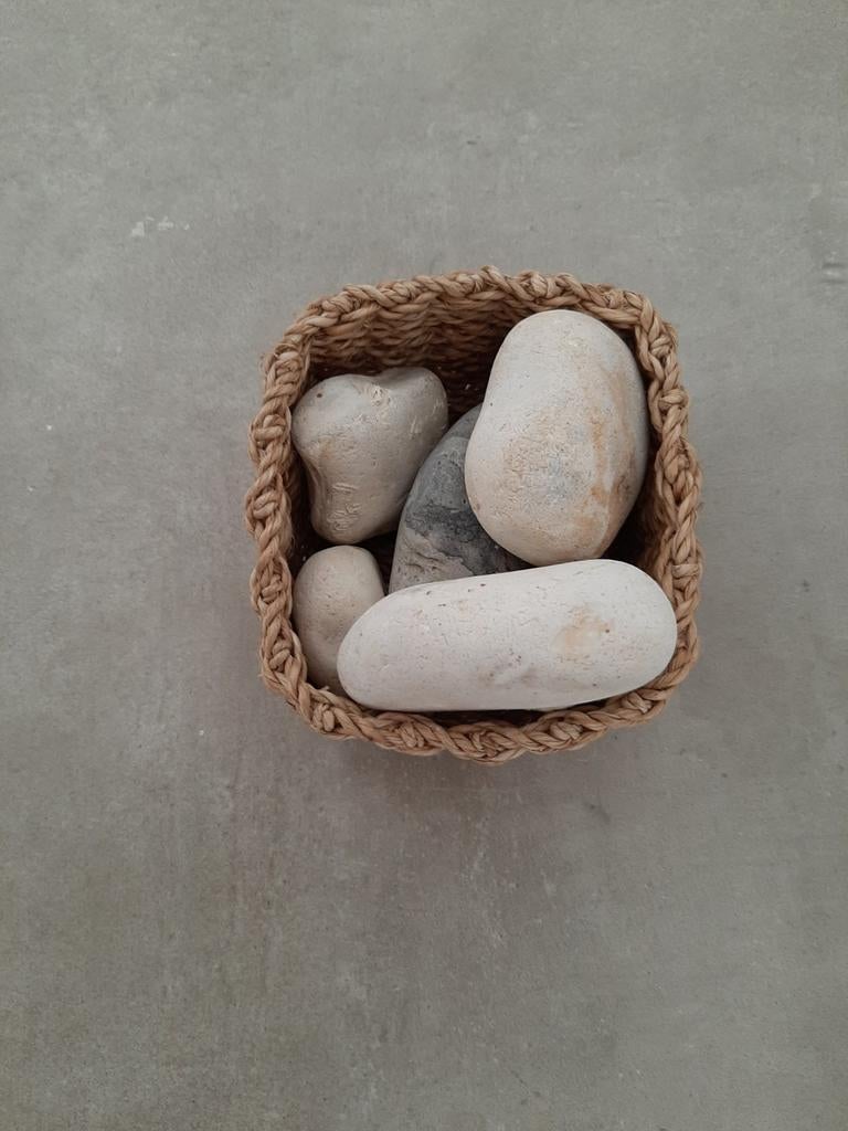 Decoratieve keien, Ophalen