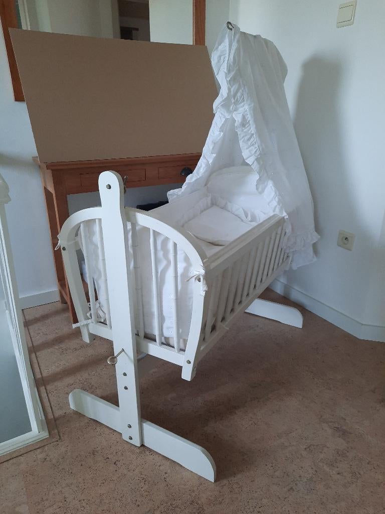 wieg, Kinderen en Baby's, Babywiegjes en Ledikanten, Ophalen, Gebruikt, Wieg