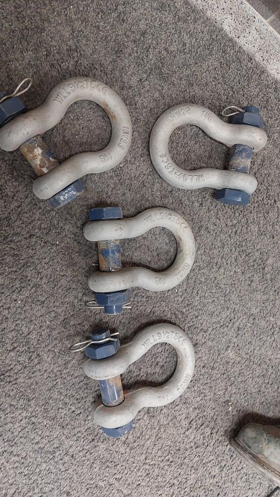 Harpsluiting 9ton, Doe-het-zelf en Bouw, Zwenkwielen, Ophalen