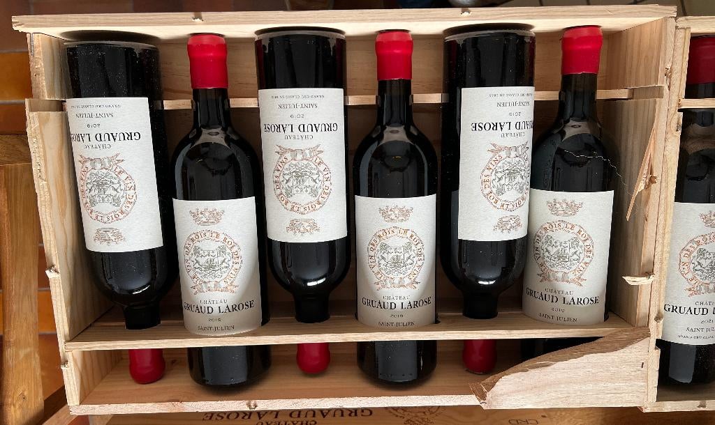 Lot de 6 bouteilles de Chât. Gruaud Larose, millésime 2019., Frankrijk, Nieuw, Ophalen of Verzenden, Rode wijn