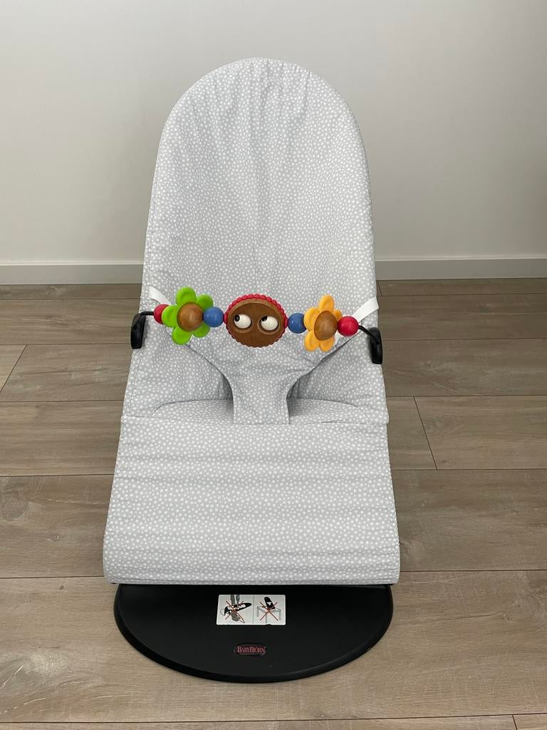 Wipper BabyBjörn met speelboog en extra hoes, Kinderen en Baby's, Wipstoeltjes, Ophalen, Gebruikt, Wipstoel, Verstelbaar