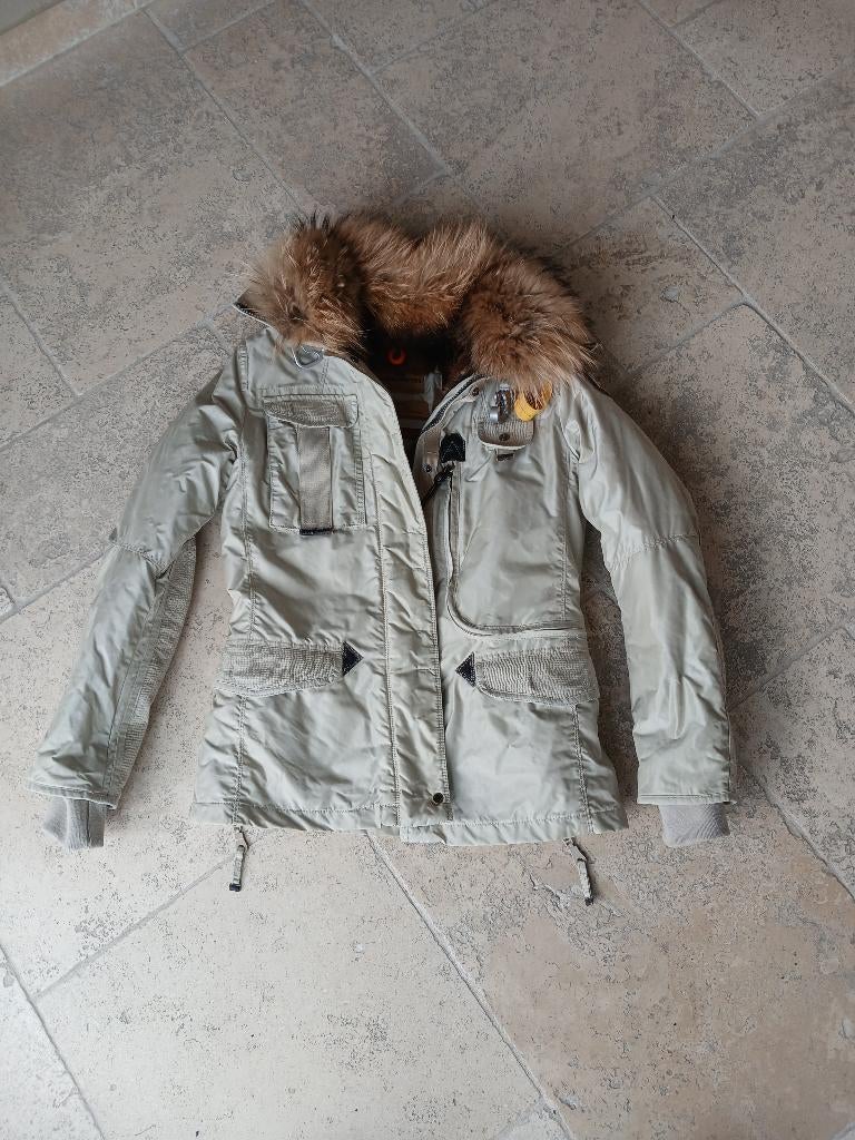 Parajumpers jas, Kleding | Dames, Jassen | Winter, Beige, Maat 36 (S), Gedragen, Ophalen