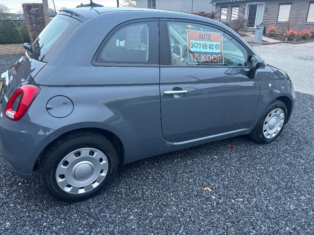 Fiat 500 hybride, Autos, Argent ou Gris, Achat, Boîte manuelle, Bleu