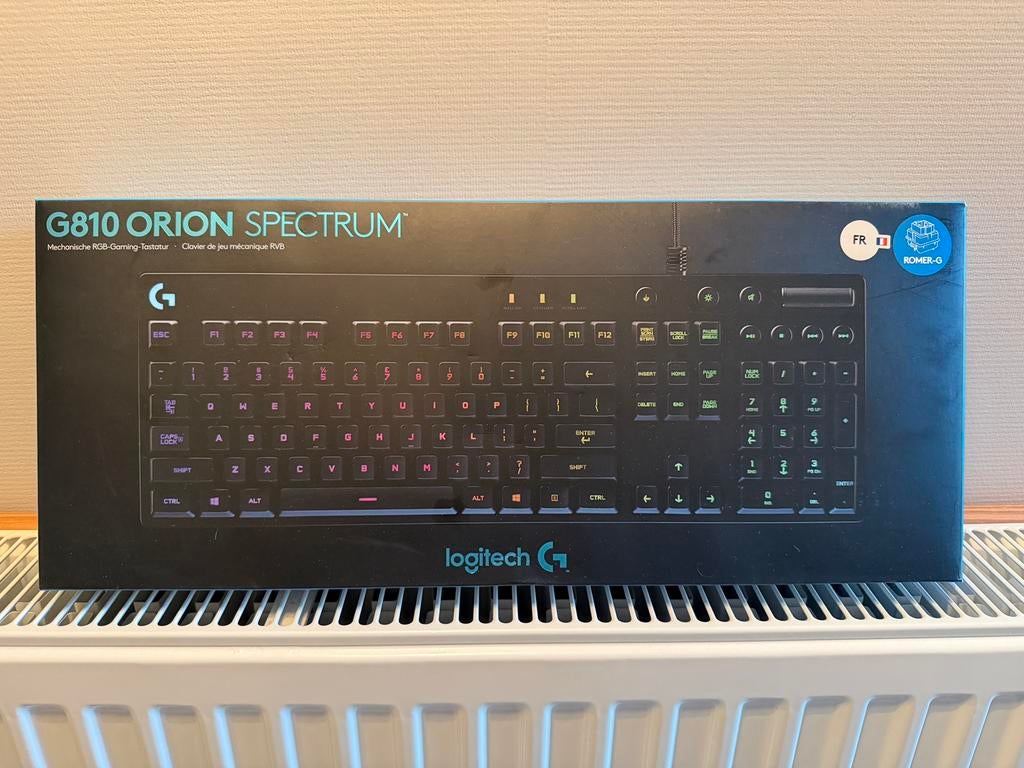 Logitech G G810, Neuf, Logitech G, Clavier gamer, Azerty
