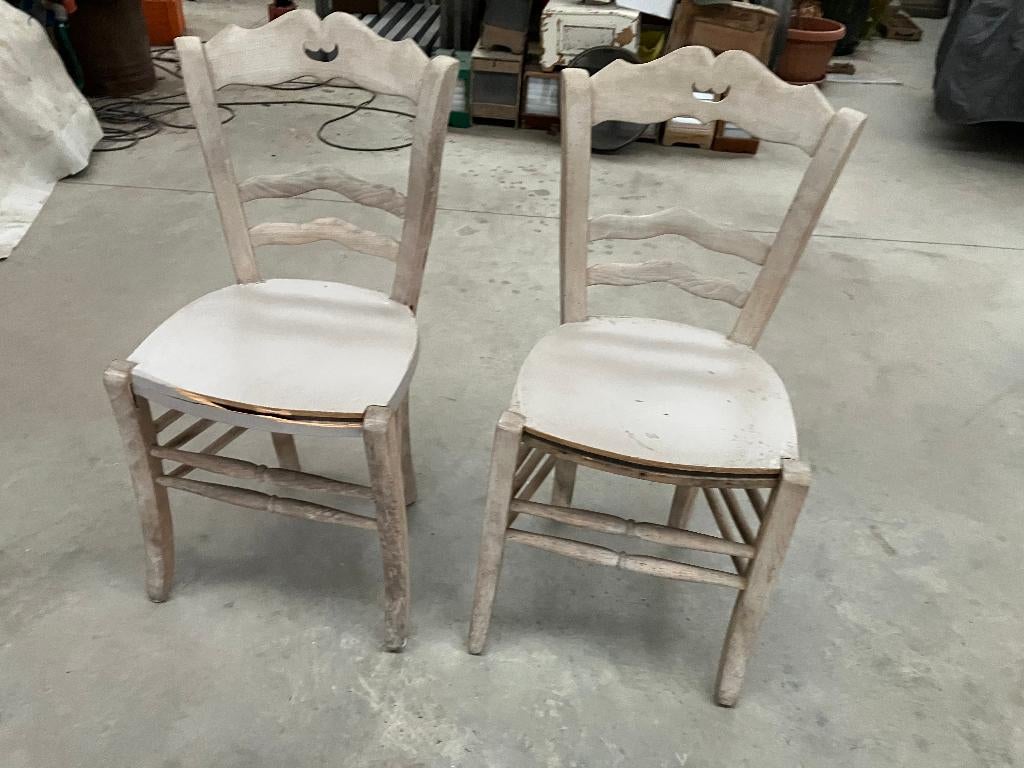 stoelen, Huis en Inrichting, Stoelen, Ophalen, Gebruikt, Twee, Oud