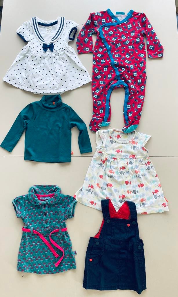 🍄 Meisjes  Zomer ( 62 ) / 6 stuks  ( zie alle fotos ), Ophalen of Verzenden, Zo goed als nieuw