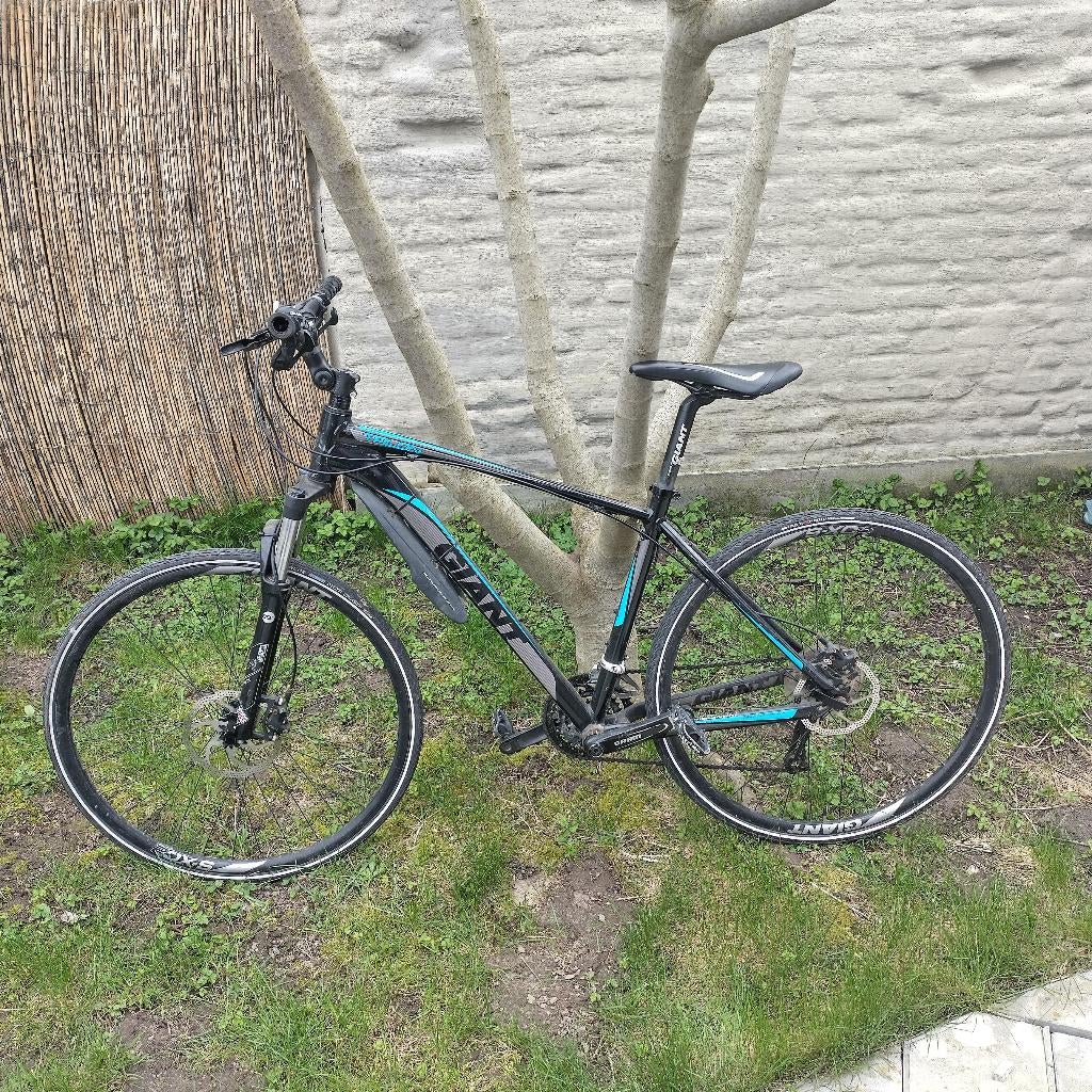 fitness fiets, Fietsen en Brommers, Ophalen, Gebruikt, Vering, Giant