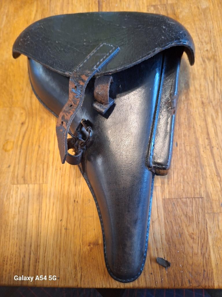 wwEtui pour Luger P08 ww2, Verzamelen, Ophalen of Verzenden