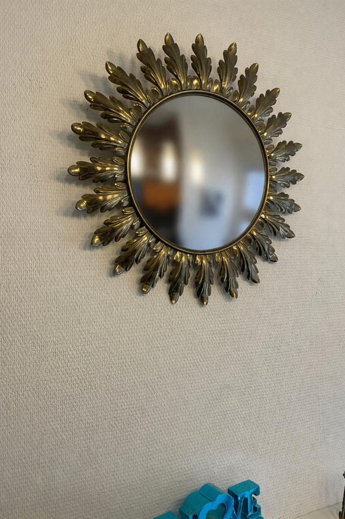 Miroir œil de sorcière Deknudt Belgique, Enlèvement ou Envoi, Rond