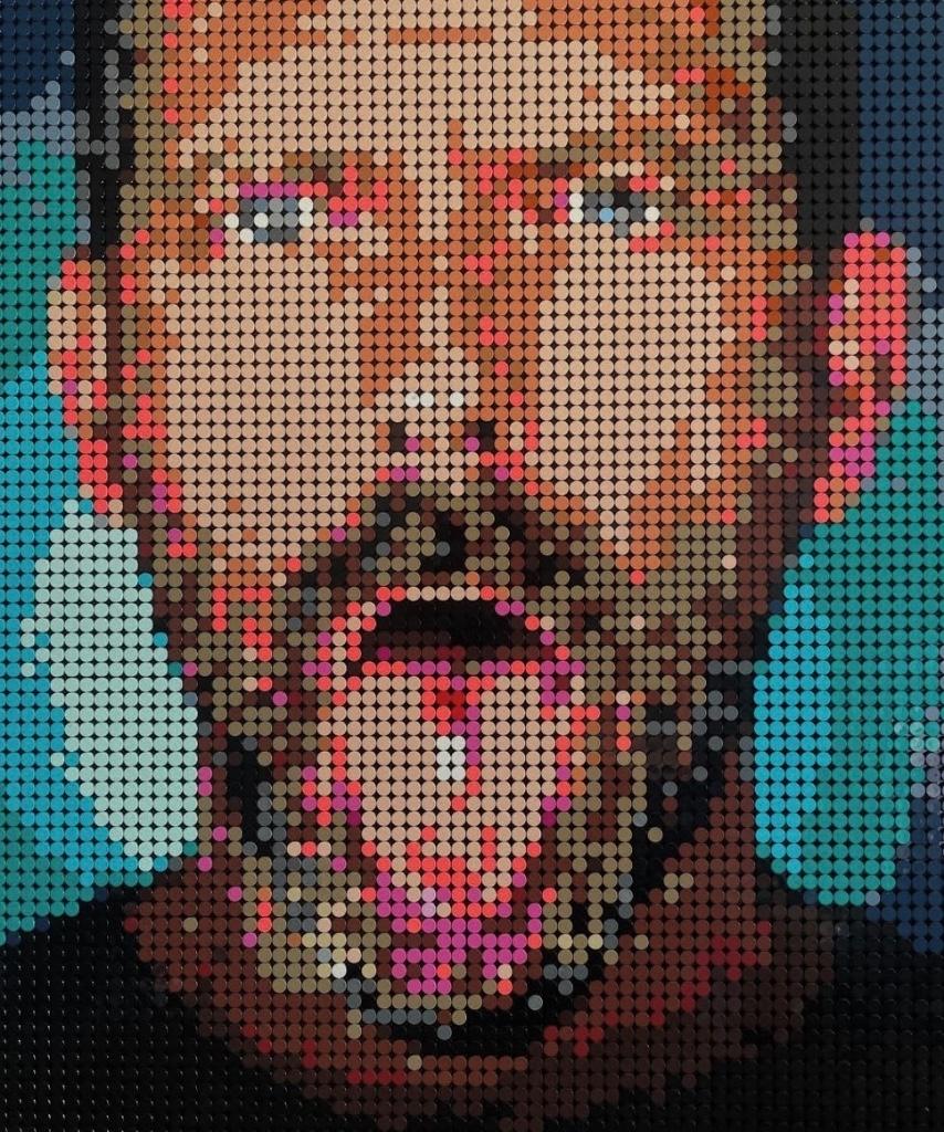 Lego House MD Mozaiek, Ophalen, MOC (eigen creatie), Lego, Zo goed als nieuw