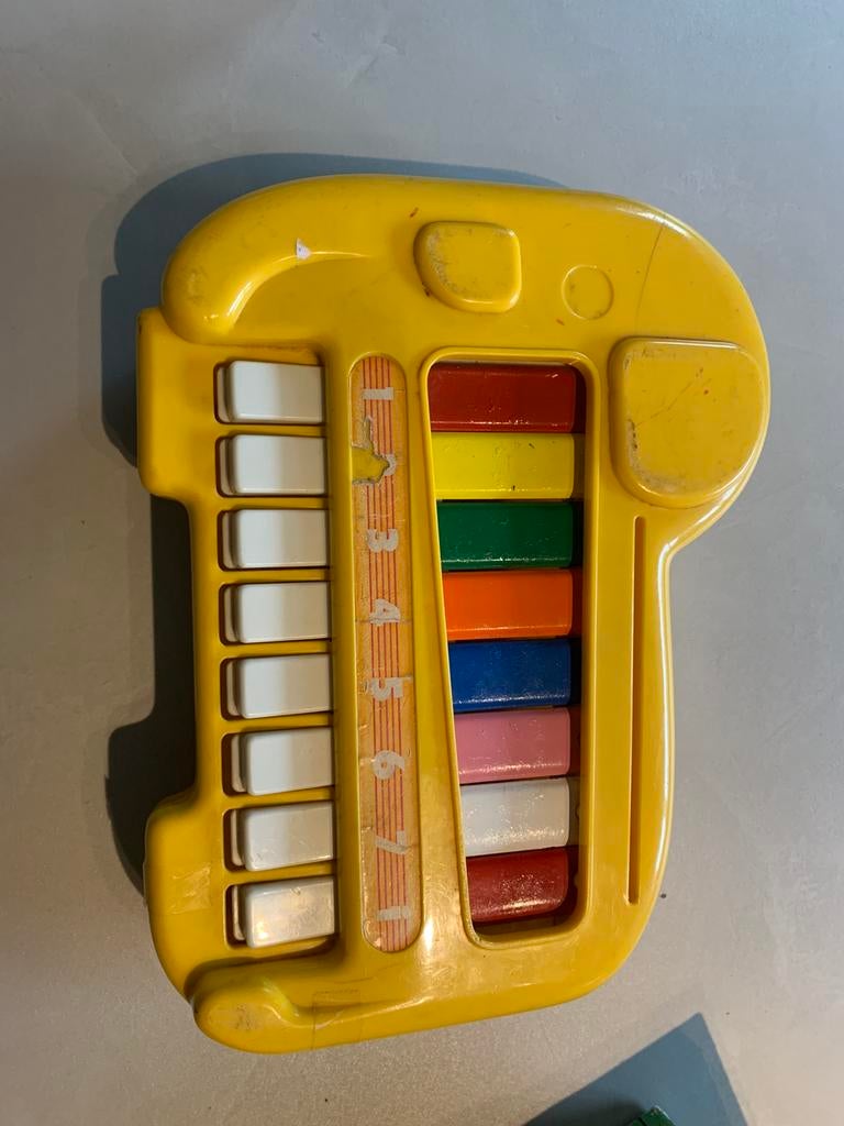 Vintage Blue-Box 1985 baby Xylofoon olifant muzikaal, Kinderen en Baby's, Ophalen of Verzenden, Zo goed als nieuw