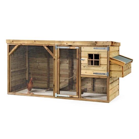 Houten Kippenhok Nelly | Nachthok + Overdekte Ren | Glorenza, Dieren en Toebehoren, Ophalen of Verzenden, Nieuw, Kippenhok of Kippenren