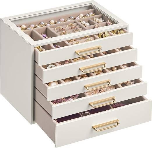 Boîte à bijoux | 5 niveaux | LIVRAISON GRATUITE, Bijoux, Sacs & Beauté, Boîtes de maquillage & Beauty case, Neuf, Rigide, Autres couleurs