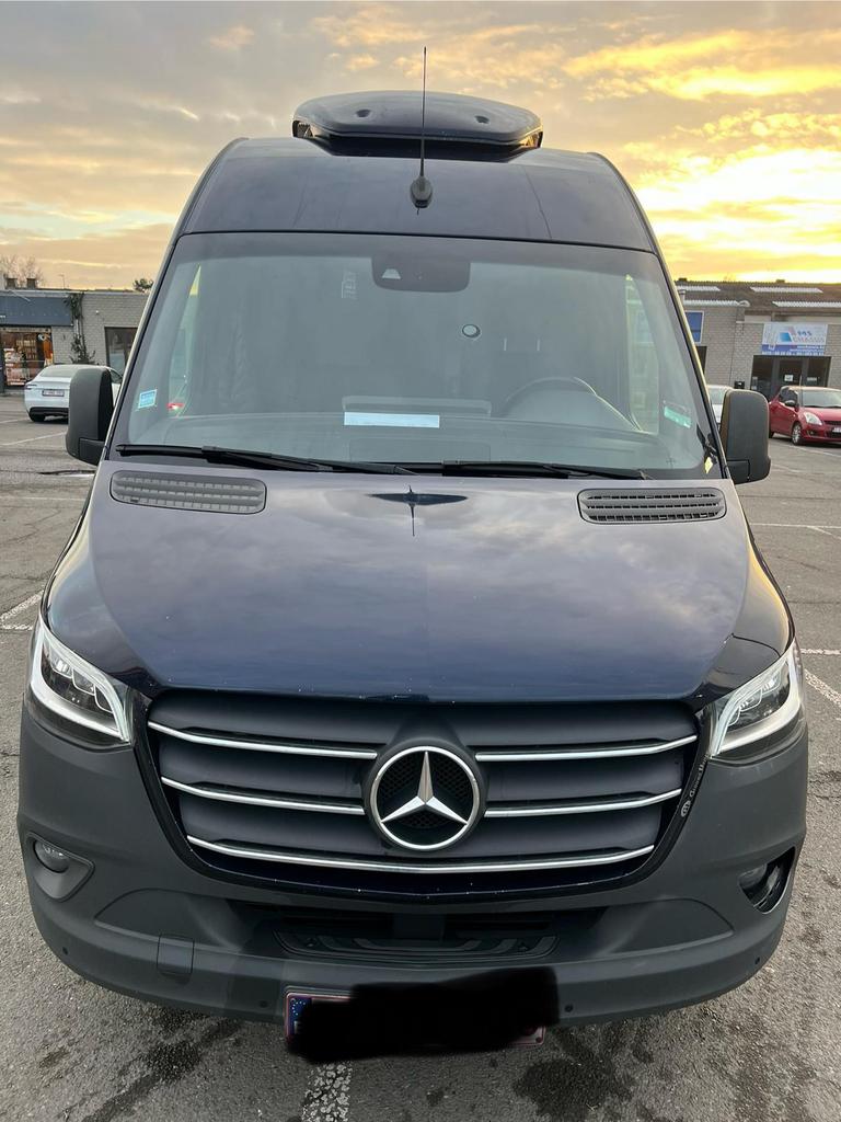 Mercedes Sprinter Frigorifique 519 CDI V6 – 190ch, Auto's, Bestelwagens en Lichte vracht, Particulier, Achteruitrijcamera, Adaptieve lichten