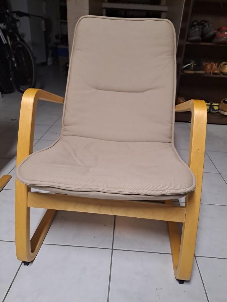 2 sièges, Maison & Meubles, Chaises, Scandinavisch, Enlèvement, Utilisé, Tissus