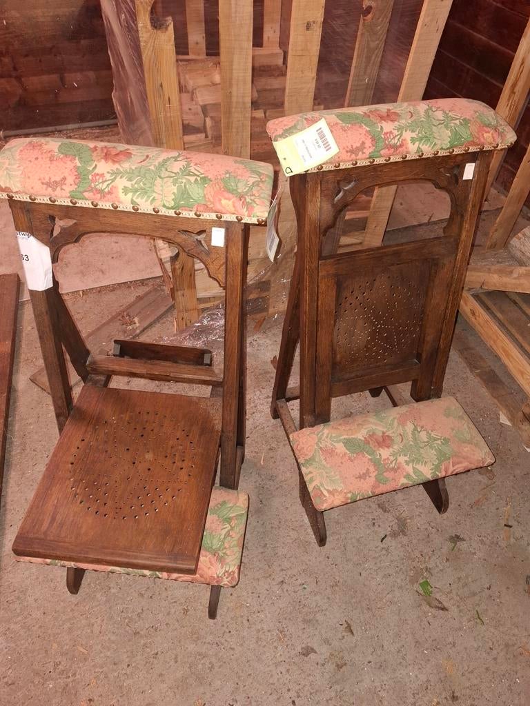 2x antieke biechtstoel, Antiek en Kunst, Ophalen