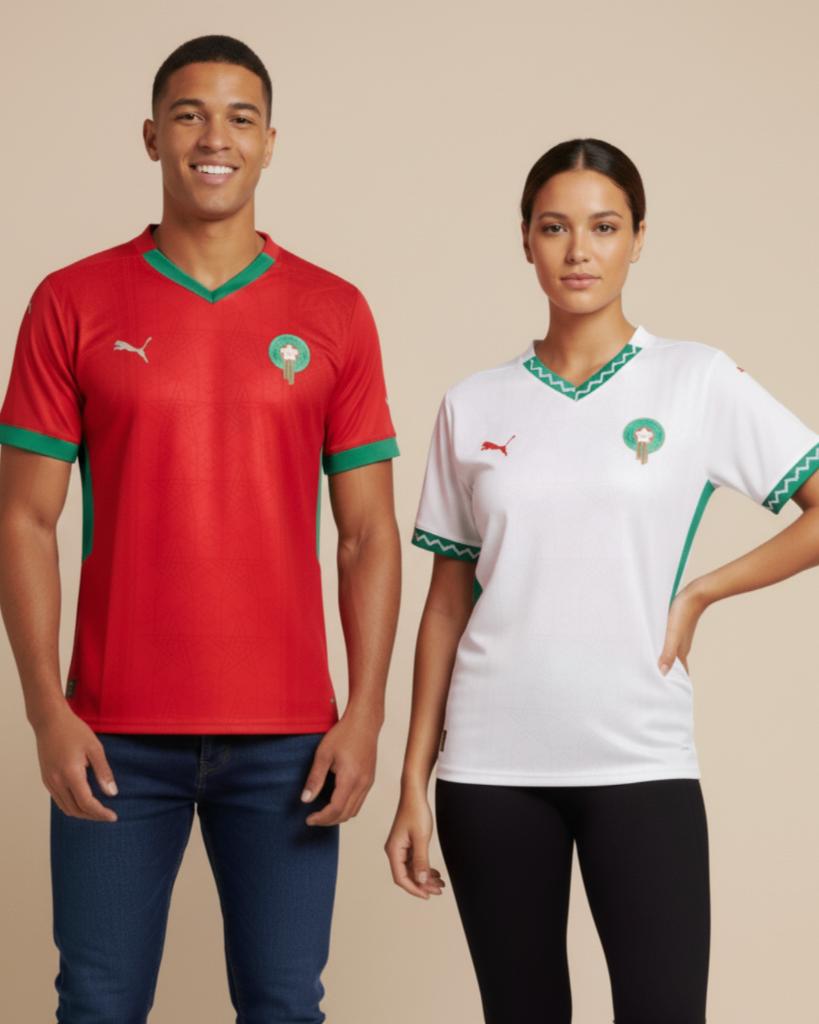 T-SHIRT MAROC – SPÉCIAL CAN, Enlèvement, Neuf, Maillot