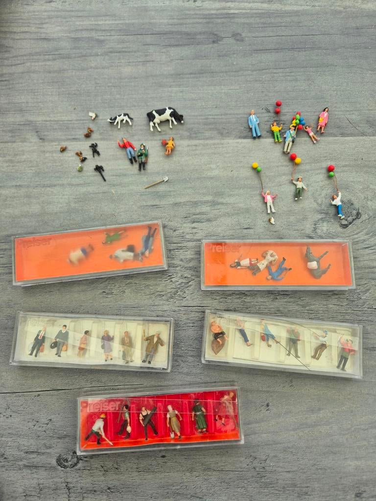 Figurines Preiser HO, Hobby & Loisirs créatifs, Enlèvement ou Envoi