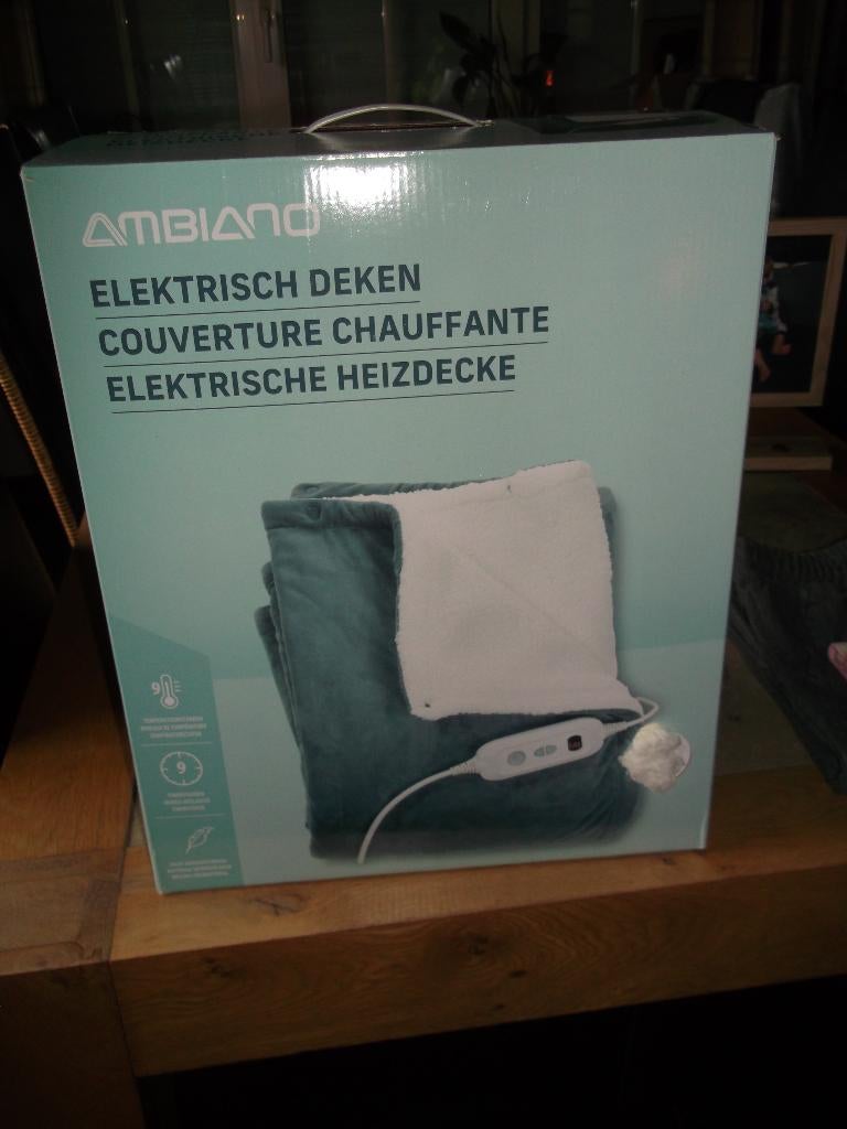 elektrisch deken 1 persson, Ophalen, Nieuw, 100 cm of meer, Deken