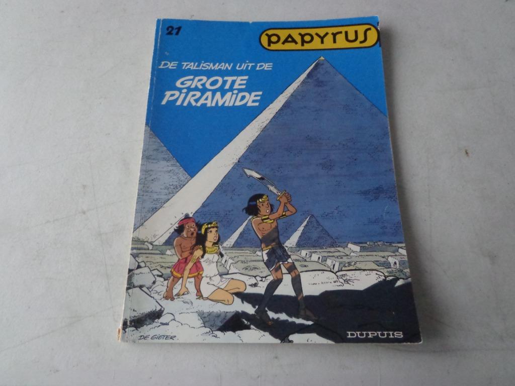 Papyrus Le talisman de la Grande Pyramide, Une BD, Enlèvement ou Envoi, Comme neuf