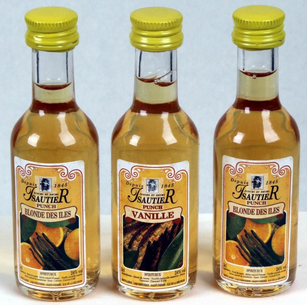 Mini-bouteille « Blondes de Iles, punch Isautier », Enlèvement ou Envoi, Neuf