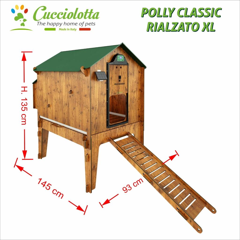 Trespa Kippenhok Classic XL Verhoogd, Ophalen of Verzenden, Nieuw, Kippenhok of Kippenren