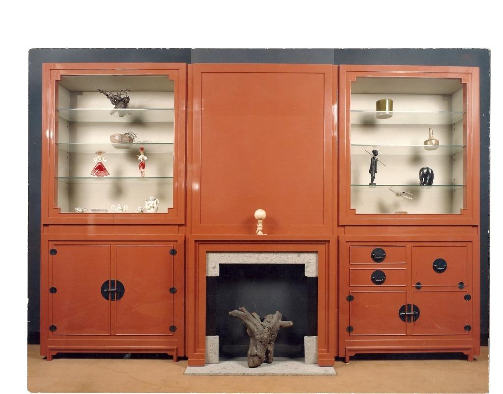 ensemble mural vintage de création, Maison & Meubles, Neuf, Avec porte(s), 200 cm ou plus, Moins de 25 cm