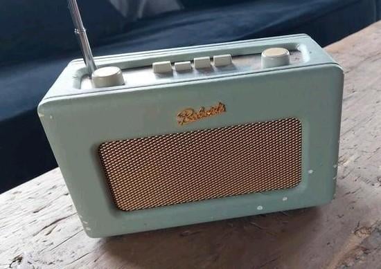 Radio rétro Roberts Revival (vert), Enlèvement ou Envoi, Utilisé, Radio