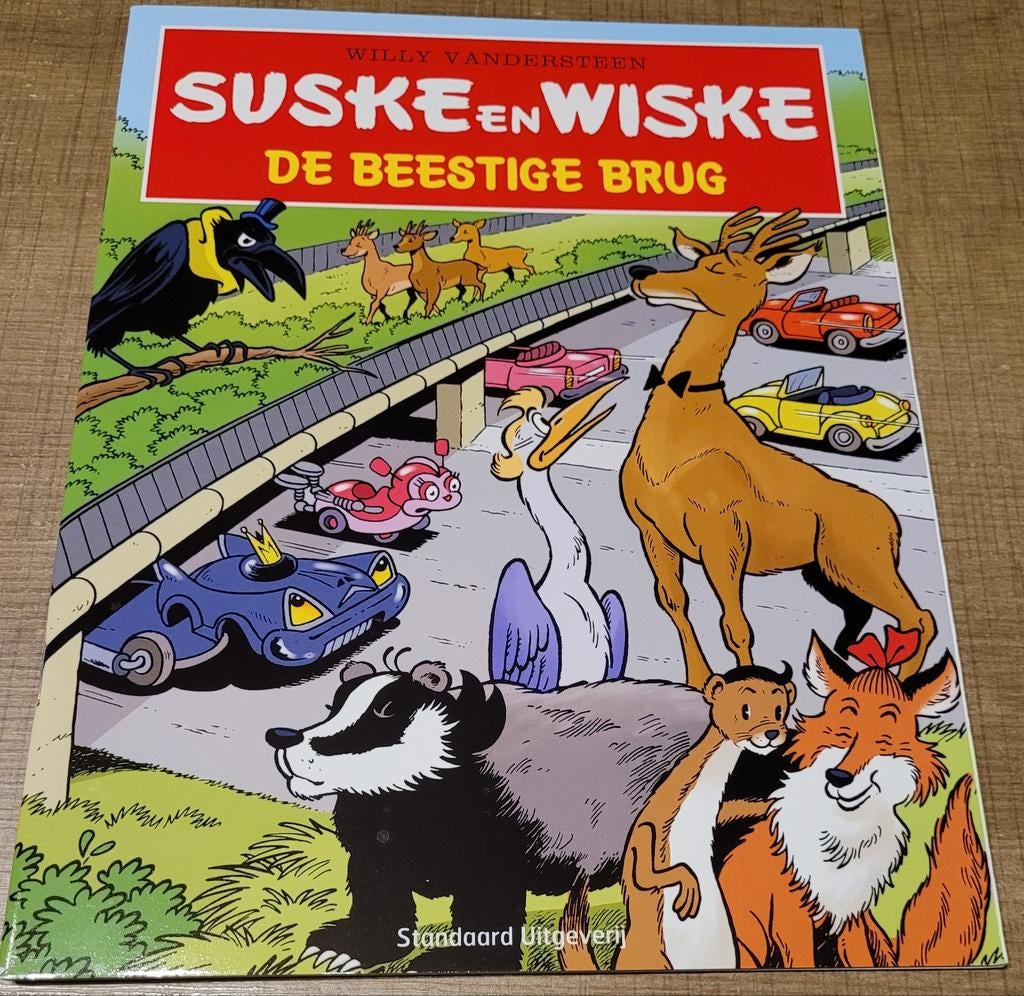 Speciale stripuitgave Suske en Wiske: De beestige brug, Eén stripboek, Ophalen of Verzenden, Zo goed als nieuw