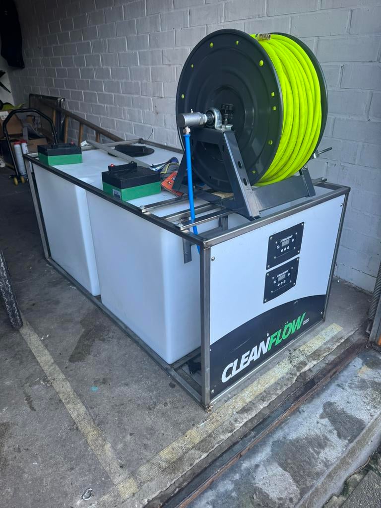 Osmose toestel met dubbele haspel te koop, Tuin en Terras, Hogedrukreinigers, Ophalen of Verzenden, Zo goed als nieuw