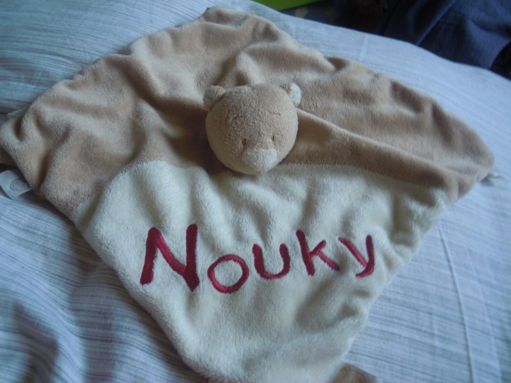 knuffeldoekje noukie,s beer, Ophalen of Verzenden, Nieuw, Beer