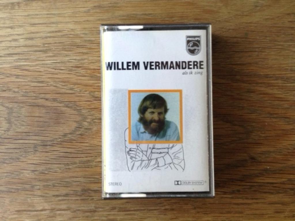 muziekcassette willem vermandere, Ophalen of Verzenden, Nederlandstalig, 1 bandje, Origineel
