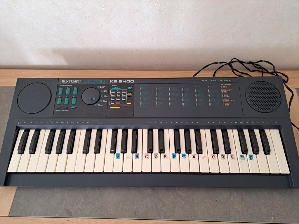 Keyboard Bontempi, Ophalen, Gebruikt, 49 toetsen, Overige merken