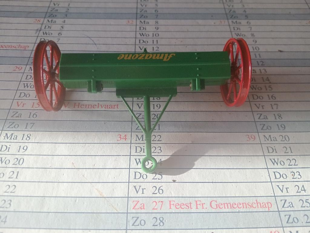 siku 1.32 4323 oude zaaimachine, Ophalen of Verzenden, Zo goed als nieuw, Tractor of Landbouw, SIKU