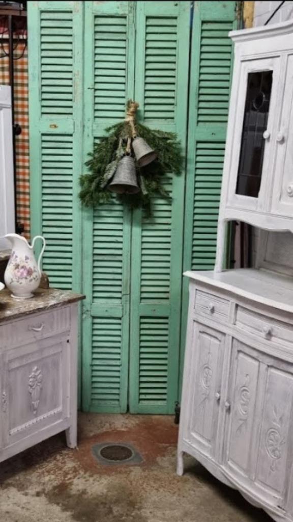 4 luiken patina, Antiek en Kunst, Ophalen