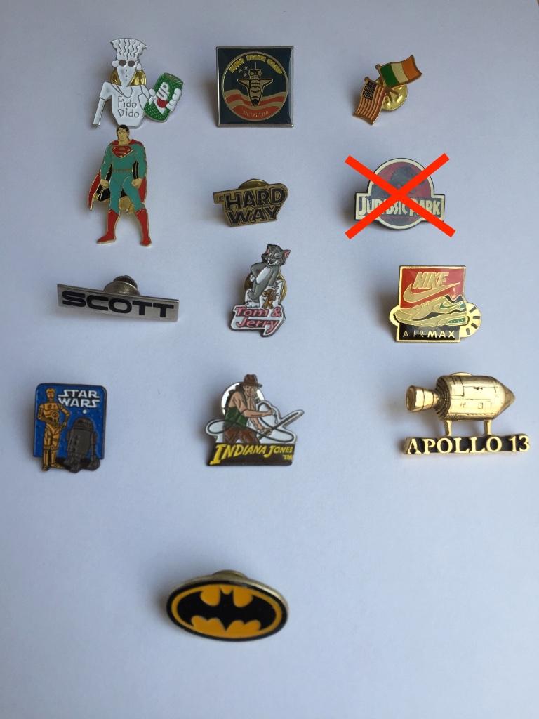 Keuze uit diverse pins, Collections, Broches, Pins & Badges, Comme neuf, Insigne ou Pin's, Autres sujets/thèmes, Enlèvement ou Envoi
