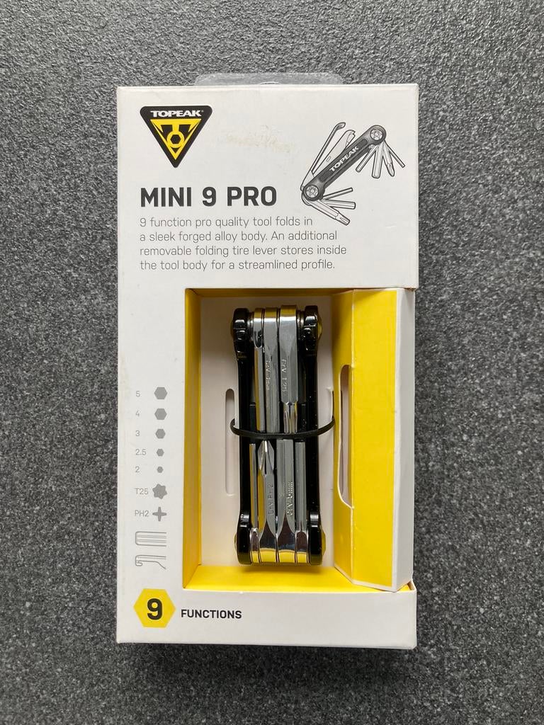 Outils vélo mini 9 pro tool black, Comme neuf, Ensemble d'outils