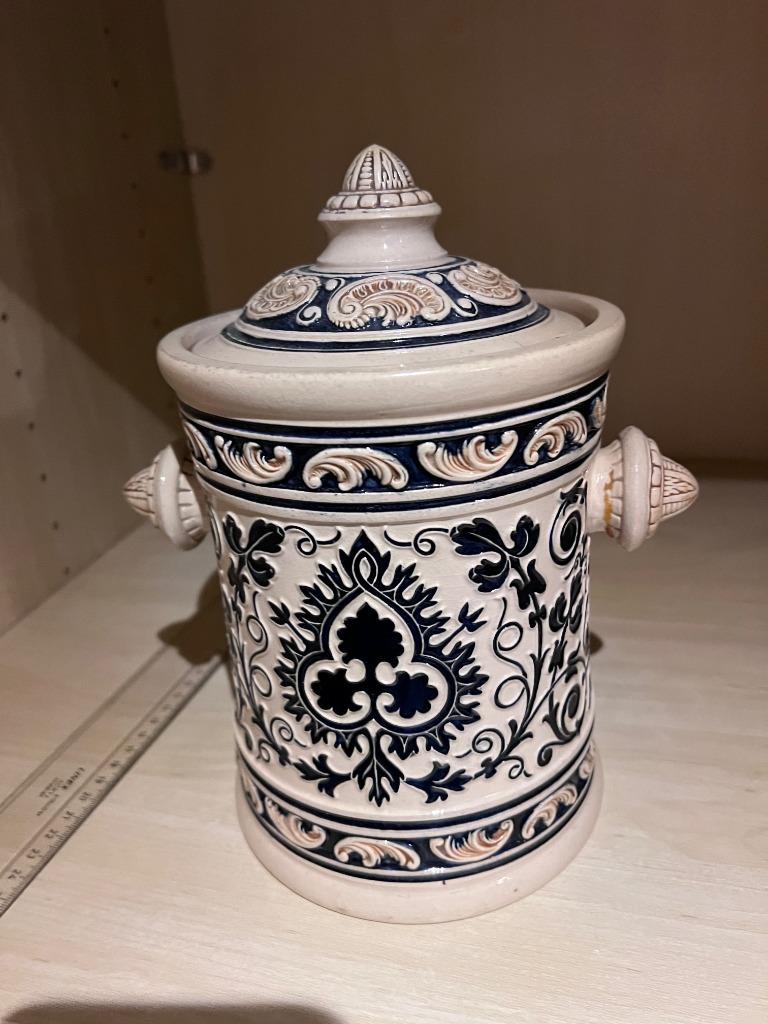 tabakpot Delfts Blauw, Antiek en Kunst, Ophalen of Verzenden