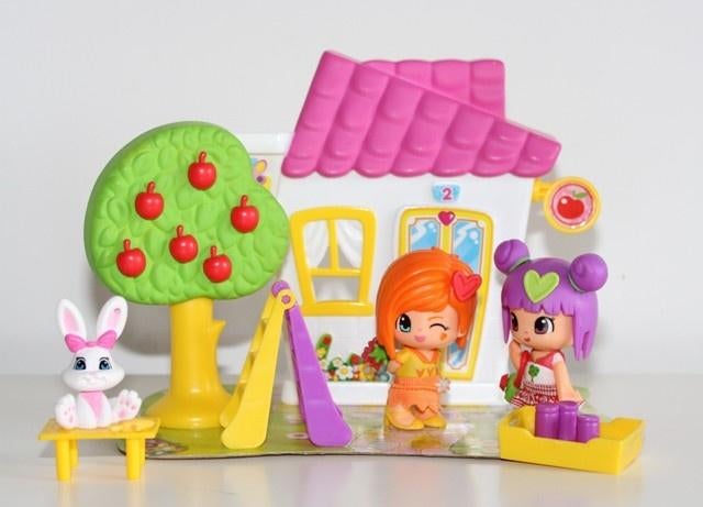 Maison Pinypon avec verger & accessoires, Enfants & Bébés, Enlèvement ou Envoi, Comme neuf, Autres types