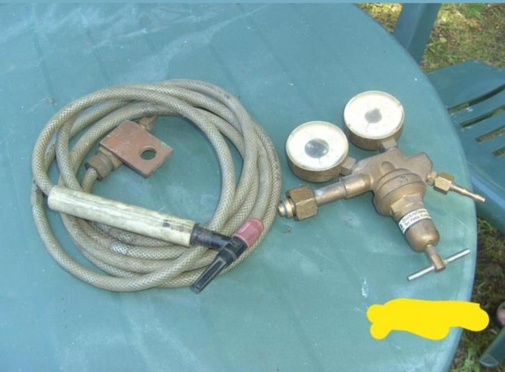 torche tig avec manomètre pour petit poste a souder, Bricolage & Construction, Enlèvement ou Envoi