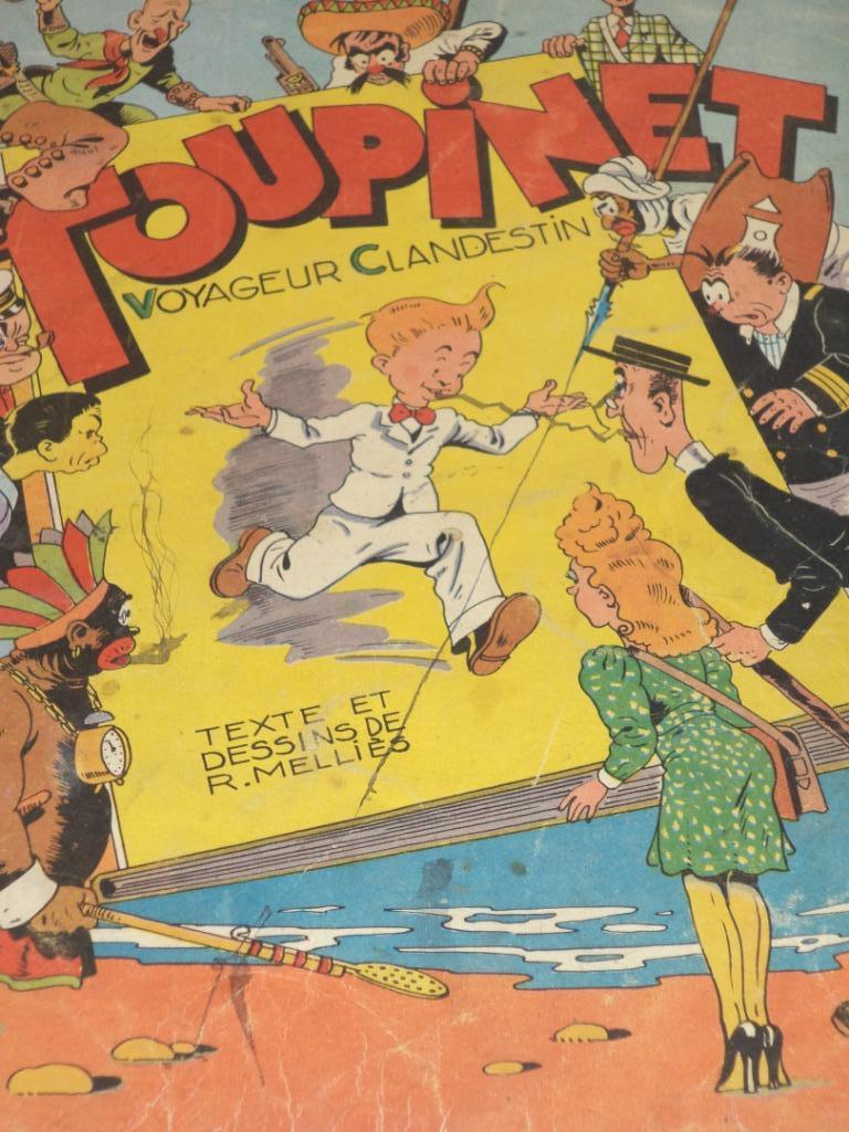 Toupinet, Voyageur Clandestin Texte et dessins de R. Melliès, Enlèvement ou Envoi
