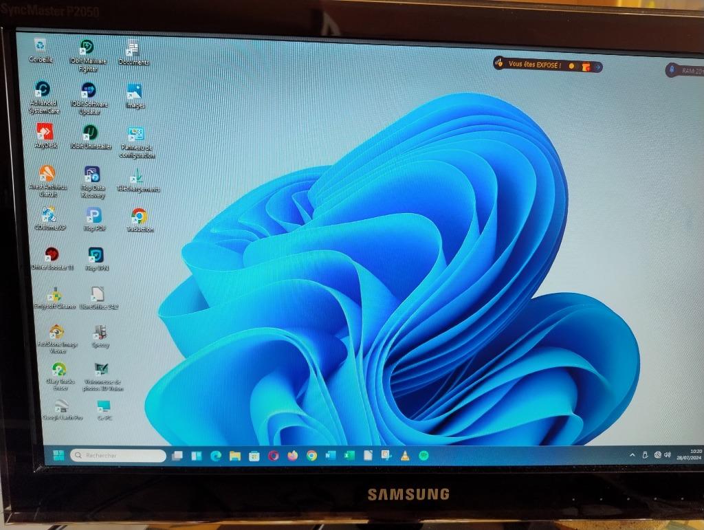 Tour DELL 780 i Q0550 @ 2.83 GHz complète WIN 11p, 128 GB + 1 To, Enlèvement ou Envoi, Avec carte vidéo, Reconditionné