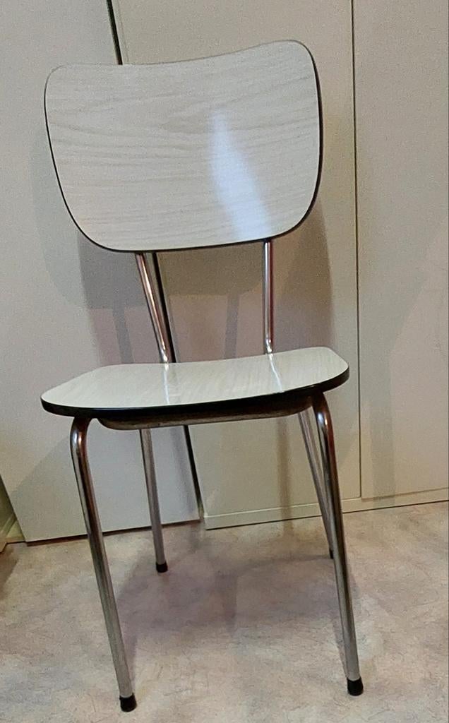 Vintage Formica keukenstoelen 3 stuks, Huis en Inrichting, Ophalen
