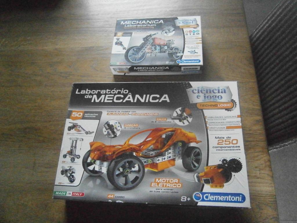 2 bouwdozen clementoni mechanica, Enlèvement ou Envoi, Comme neuf, Construction