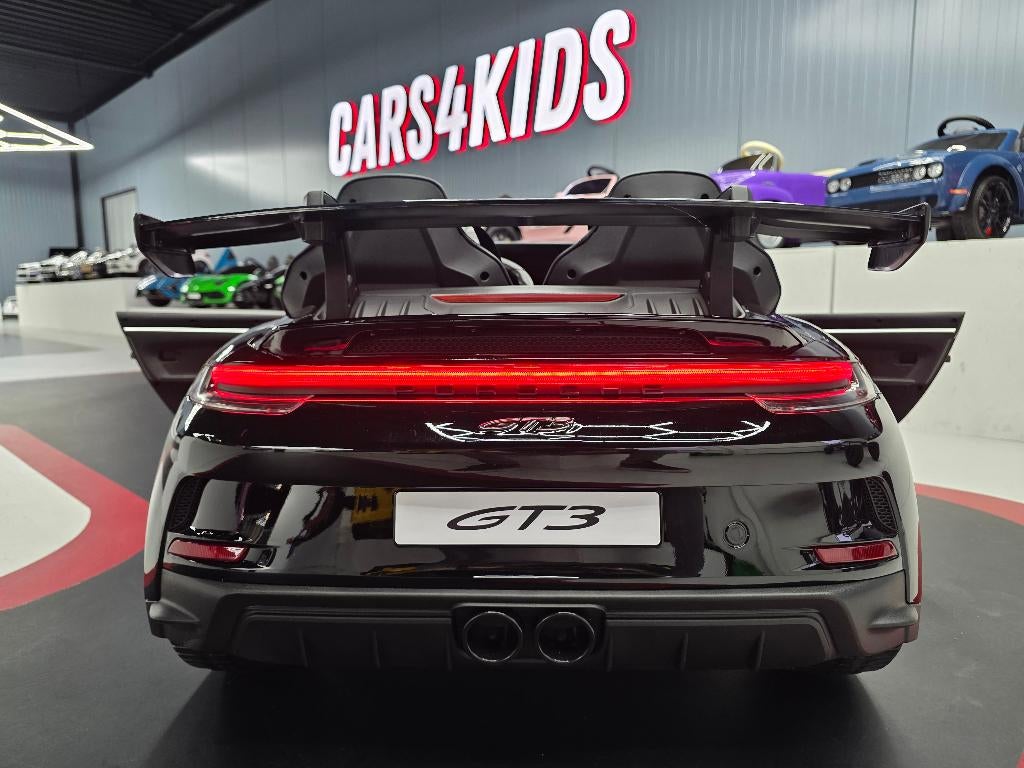 Kinderauto Porsche 911 - soft start - leren zit - RC, Ophalen of Verzenden, Nieuw, Afstandsbediening