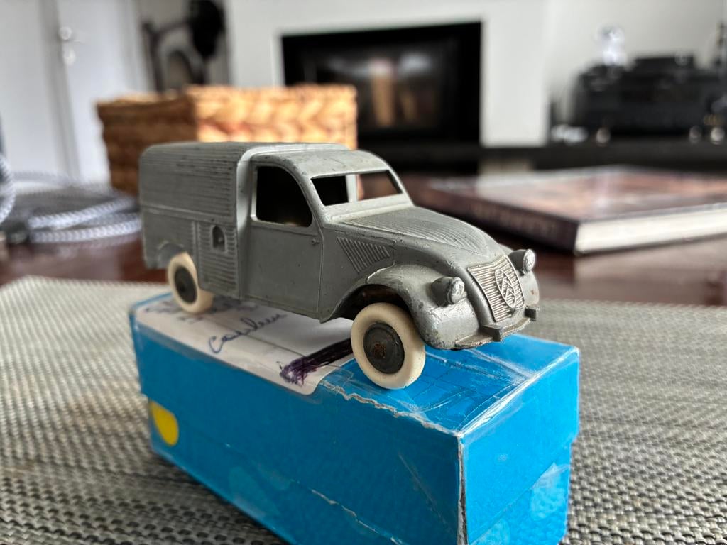 Citroën 2cv fourgonnette miniature jrd, Enlèvement, Utilisé, Voiture, Autres marques